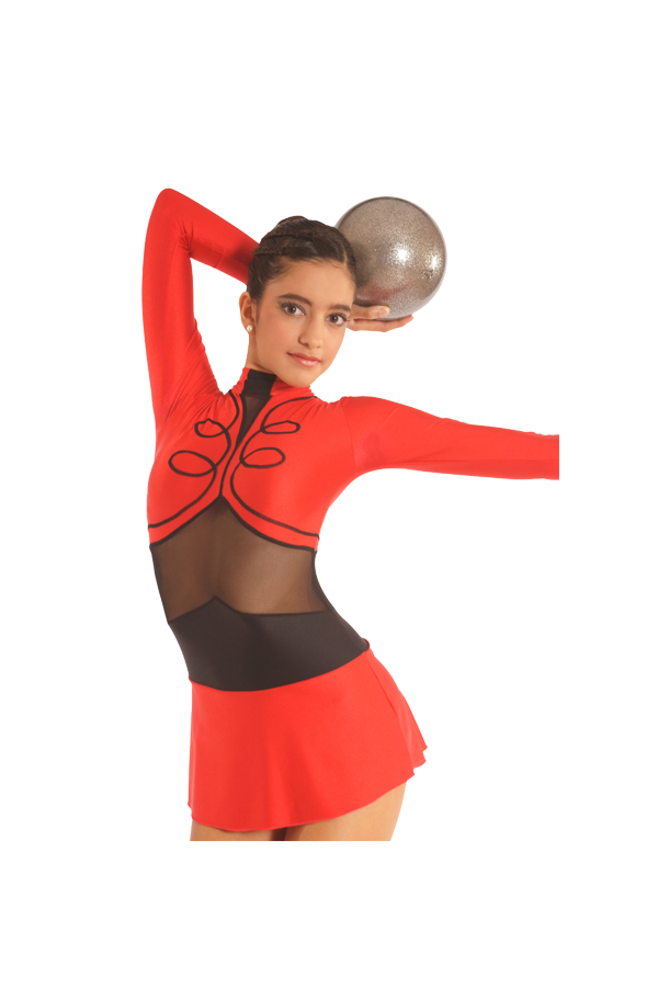 Justaucorps de gymnastique rythmique MR096L2