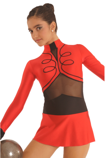 Justaucorps de gymnastique rythmique MR096L2