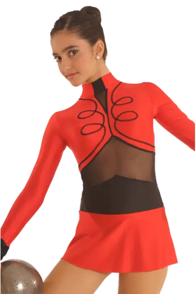Maillot de Gimnasia Rítmica MR096L2