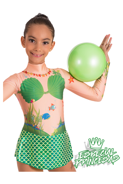 Maillot de Gimnasia Rítmica MR6020 PRINCESAS