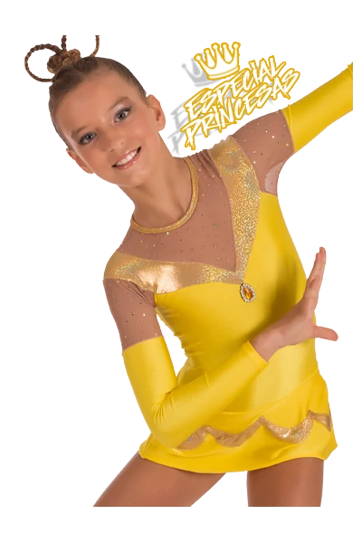 Maillot de Gimnasia Rítmica MR6021 PRINCESAS