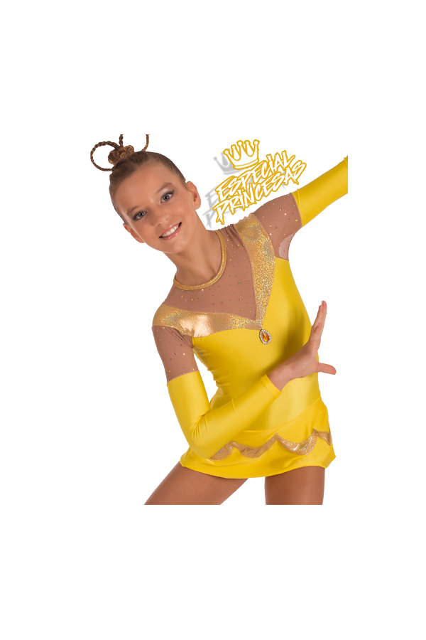 Justaucorps de gymnastique rythmique MR6021 PRINCESAS