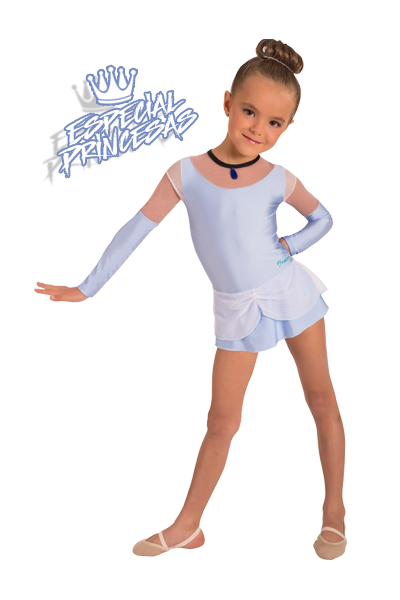 Maillot de Gimnasia Rítmica MR6023 PRINCESAS Tamaño JR: 6