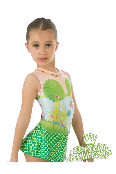 Maillot de Gimnasia Rítmica MR8010 PRINCESAS