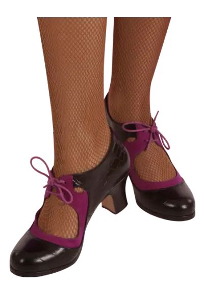 Zapatos Flamenco piel con cordones Norte