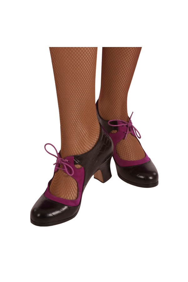 Zapatos Flamenco piel con cordones Norte