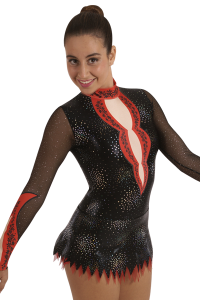 Justaucorps de gymnastique rythmique MR102