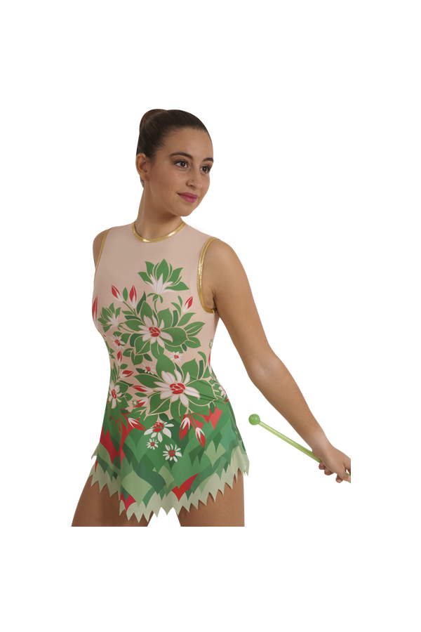 Justaucorps de gymnastique rythmique MR0104L2