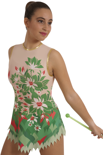 Justaucorps de gymnastique rythmique MR0104L2
