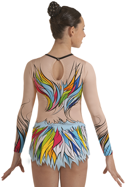 Justaucorps de gymnastique rythmique MR210L1