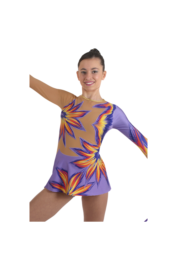 Justaucorps de gymnastique rythmique MR201L2