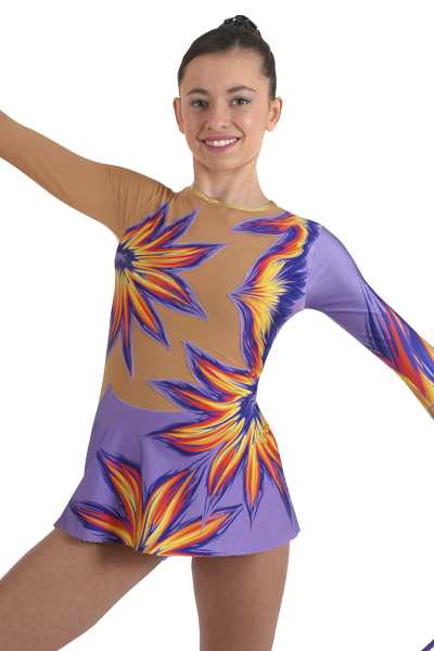 Justaucorps de gymnastique rythmique MR201L2
