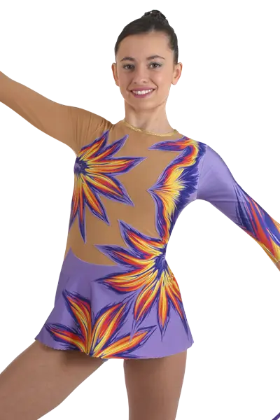 Maillot de Gimnasia Rítmica MR201L2