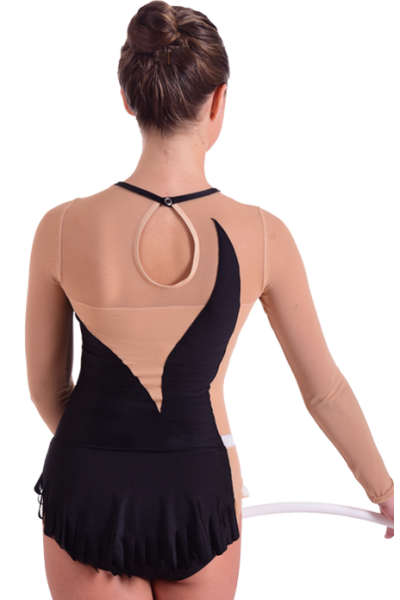 Justaucorps de gymnastique rythmique MR300