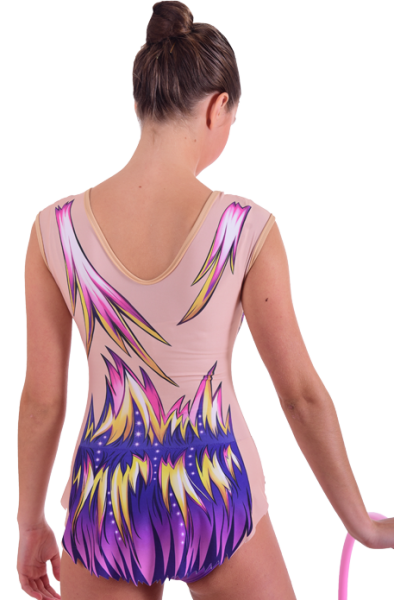 Justaucorps de gymnastique rythmique MR303