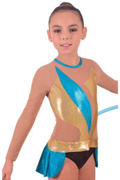 Justaucorps de gymnastique rythmique MR311