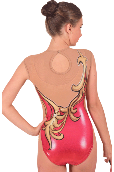 Justaucorps de gymnastique rythmique MR400L2