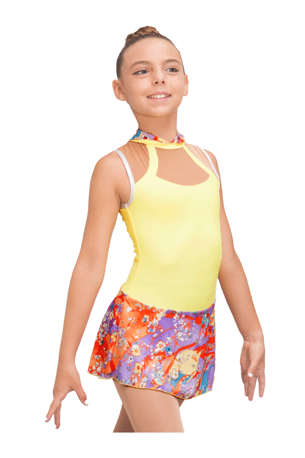 Justaucorps de gymnastique rythmique 107LC2