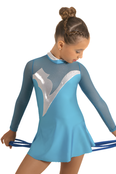 Maillot de Gimnasia Rítmica MR103LC1 Valverde