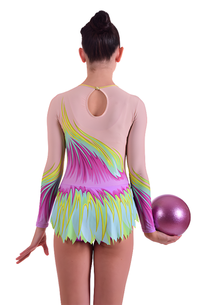 Justaucorps de gymnastique rythmique MR207L3
