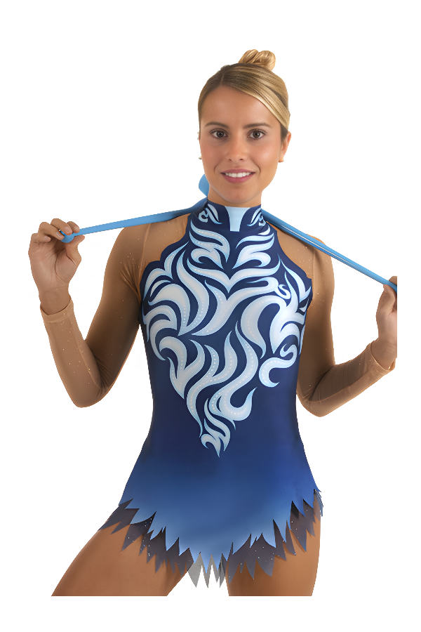 Justaucorps de gymnastique rythmique MR212L1