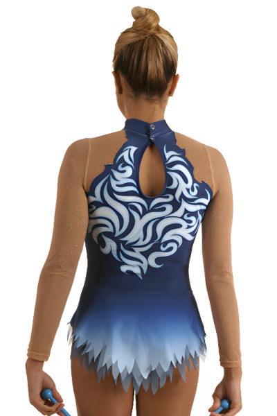 Justaucorps de gymnastique rythmique MR212L1