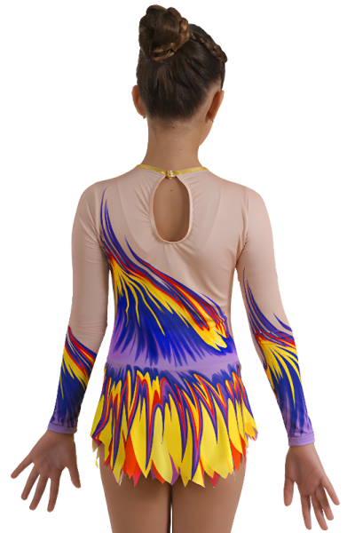 Justaucorps de gymnastique rythmique MR207L2
