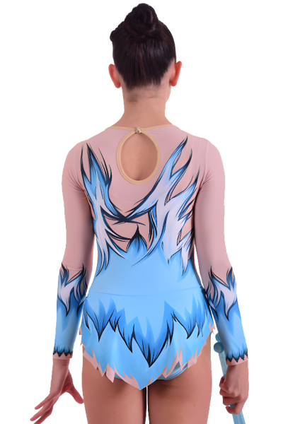 Justaucorps de gymnastique rythmique MR307