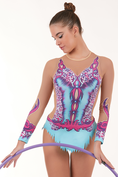 Justaucorps de gymnastique rythmique MR310