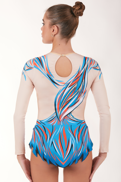Justaucorps de gymnastique rythmique MR603