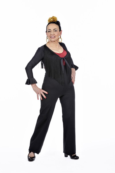 Torera Flamenco Flecos Escote FL763A