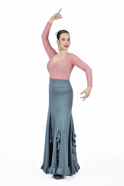 Falda Flamenco Volantes Nesgas FL766