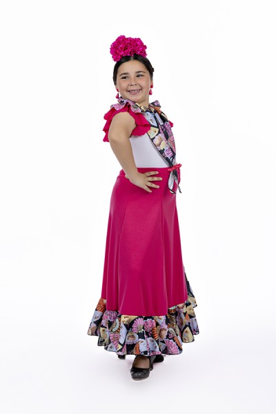Maillot Flamenco Especial Niña FL775