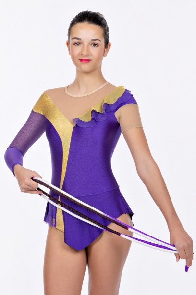 Justaucorps de gymnastique rythmique MR800L1