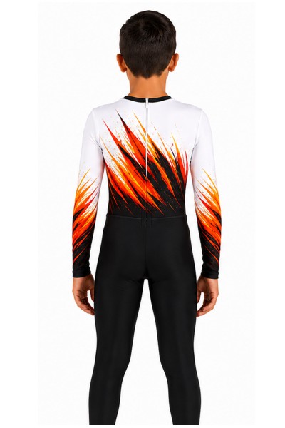Mono de Gimnasia Rítmica para niño Inferno X