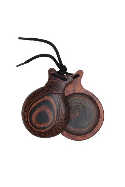 Castañuelas Profesionales de Madera Veteada