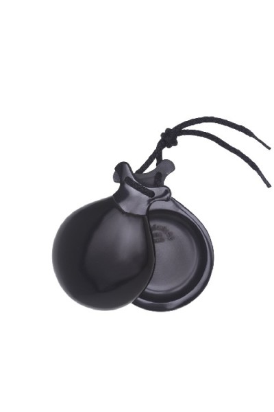 Castañuelas de Fibra de Vidrio Negro Especial
