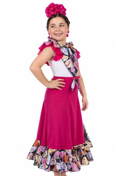 Maillot Flamenco Especial Niña FL775