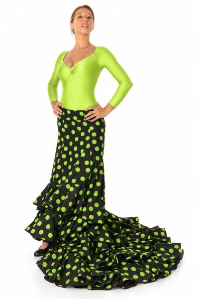 Falda de cola flamenco FL952B