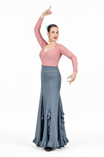 Falda Flamenco Volantes Nesgas FL766