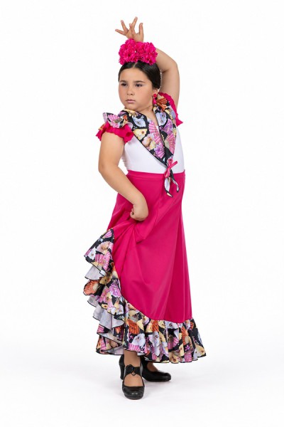 Falda Flamenco Pericones FL773