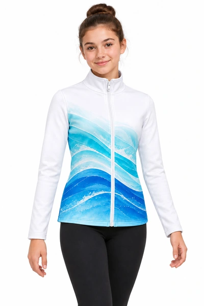 Chaqueta de patinaje Marea de cristal
